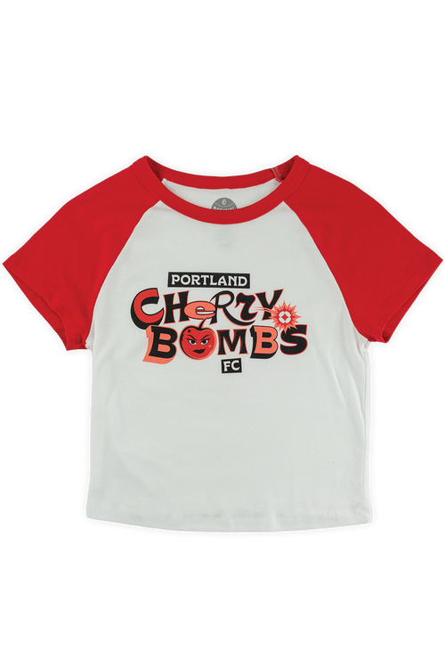 [ Portland Cherry Bombs ] Heartbreaker Baby Tee - Official League