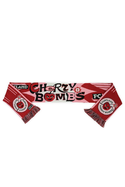 [ Portland Cherry Bombs ] Inaugural Scarf - Official League