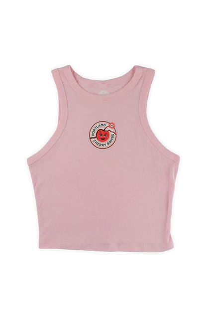 [ Portland Cherry Bombs ] "Strike Me" Pink Tank - Official League