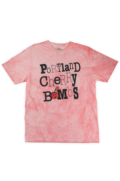 [ Portland Cherry Bombs ] Violet Cherry Tee - Official League