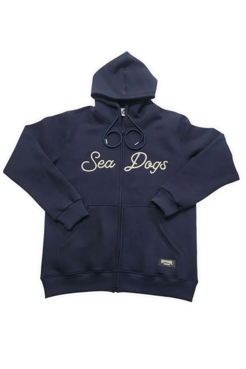 [ Portland Sea Dogs ] Zip Live-In Hoodie - Official League