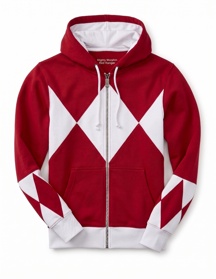 Power Rangers Unisex Halloween Cosplay Costume Hoodie Sweatshirt