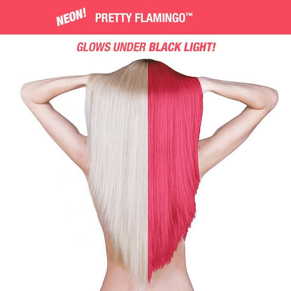 hair after being dyed with dye