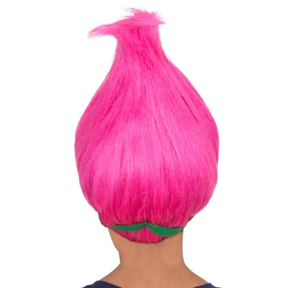 Princess Troll Movie Pink Adult Deluxe Halloween Costume Cosplay Wig - TVStoreOnline