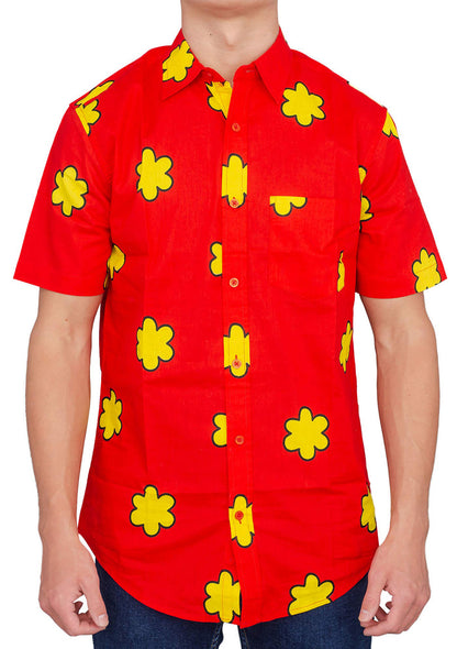 Quaggy Giggity Halloween Cosplay Costume Unisex Button Down Shirt