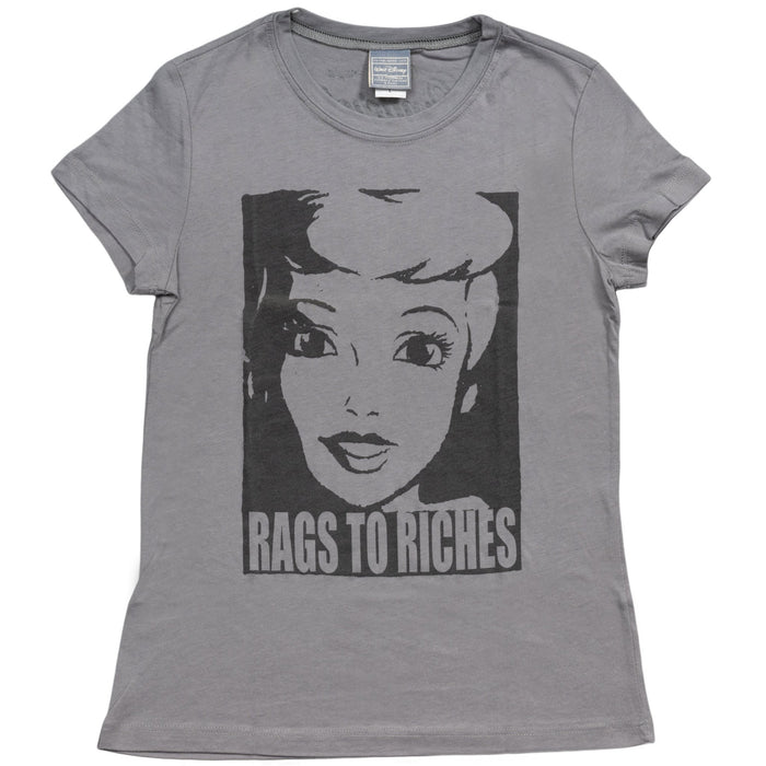 Rags to Riches Gray Juniors/Ladies T-shirt - TVStoreOnline