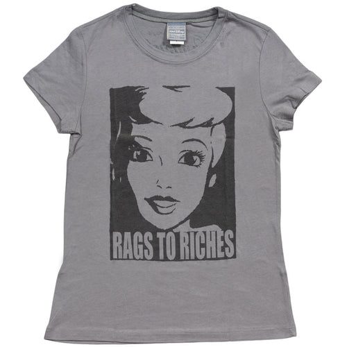 Rags to Riches Gray Juniors/Ladies T-shirt - TVStoreOnline