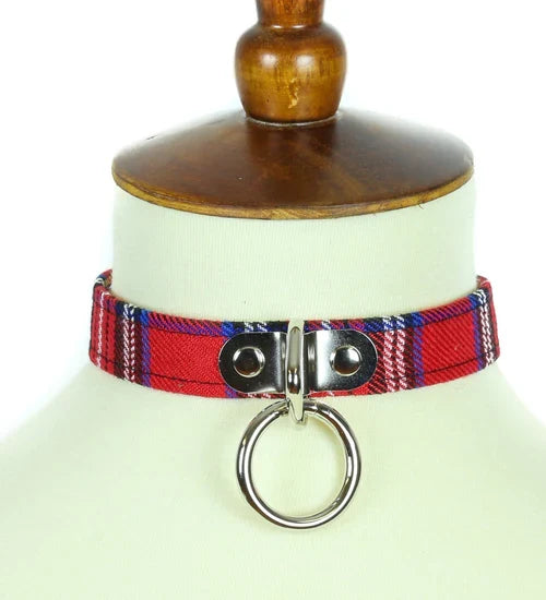 collar on mannequin