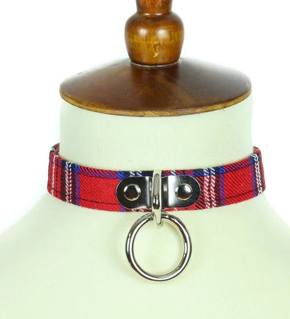 collar on mannequin