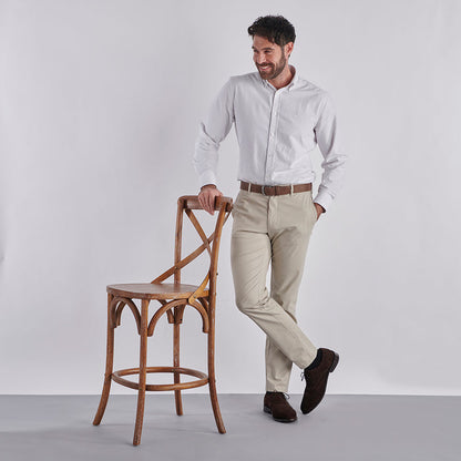 Regular Fit Chinos - Stone