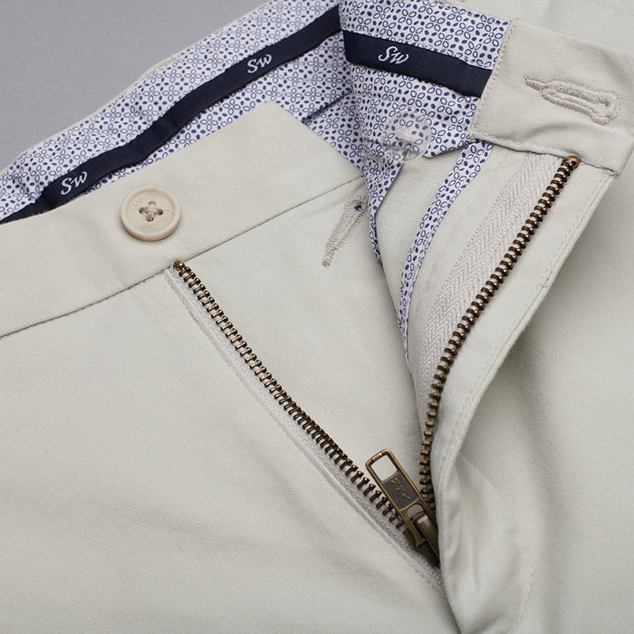Regular Fit Chinos - Stone