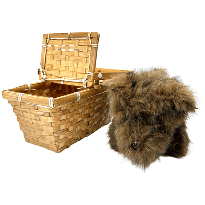 Replica Toto Dog Wizard Halloween Cosplay Costume Accessory Plush W/ Basket - TVStoreOnline