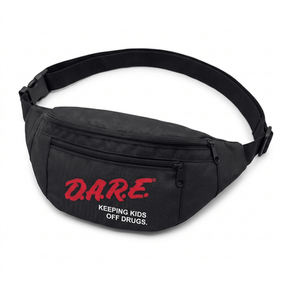 Retro 1980s-1990s D.A.R.E. Logo Fanny Pack (3 Color Options) - TVStoreOnline