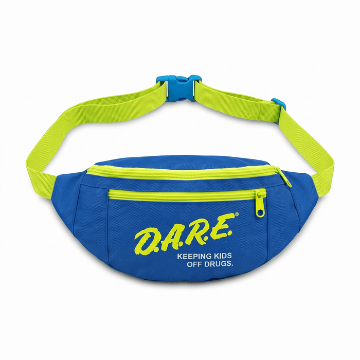 Retro 1980s-1990s D.A.R.E. Logo Fanny Pack (3 Color Options) - TVStoreOnline