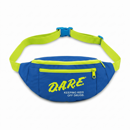 Retro 1980s-1990s D.A.R.E. Logo Fanny Pack (3 Color Options) - TVStoreOnline