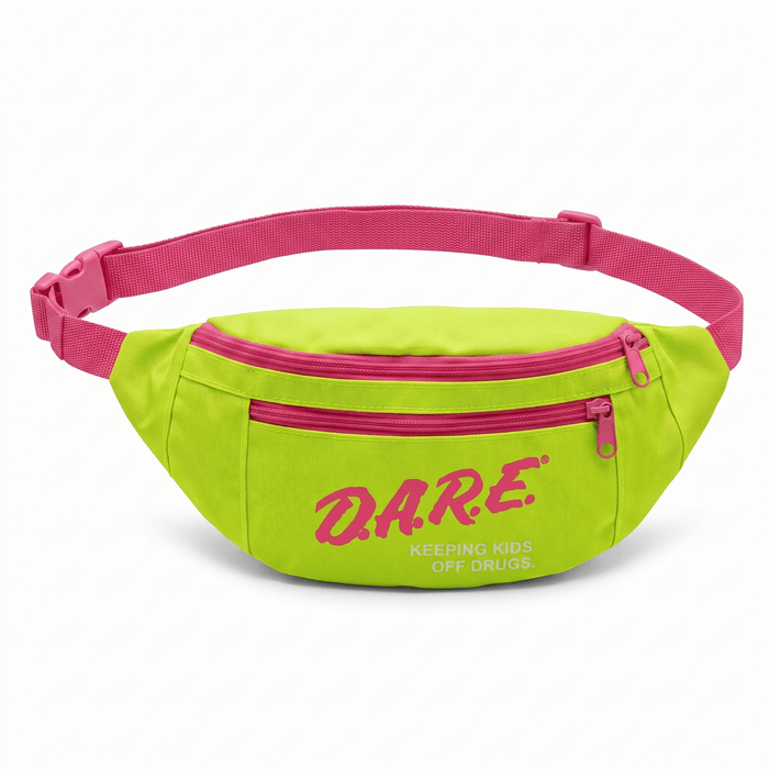 Retro 1980s-1990s D.A.R.E. Logo Fanny Pack (3 Color Options) - TVStoreOnline