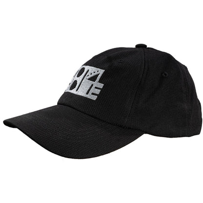 Retro 1980s Black Embroidered Snapback Adjustable Hat - TVStoreOnline