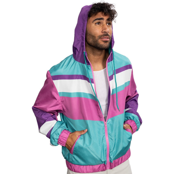 Retro Halloween Cosplay Windbreaker 1980s & 1990s Lightweight Jacket - TVStoreOnline