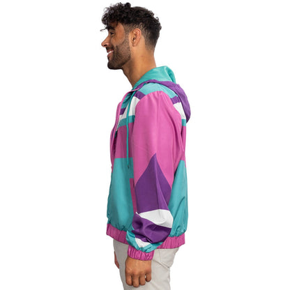 Retro Halloween Cosplay Windbreaker 1980s & 1990s Lightweight Jacket - TVStoreOnline