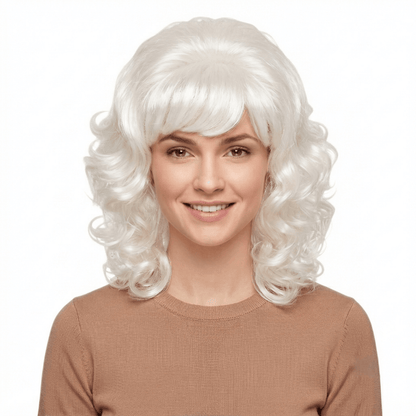 Retro Nostalgia 1930s-1960s Movie Starlet Adult Halloween Cosplay Costume Wig - TVStoreOnline