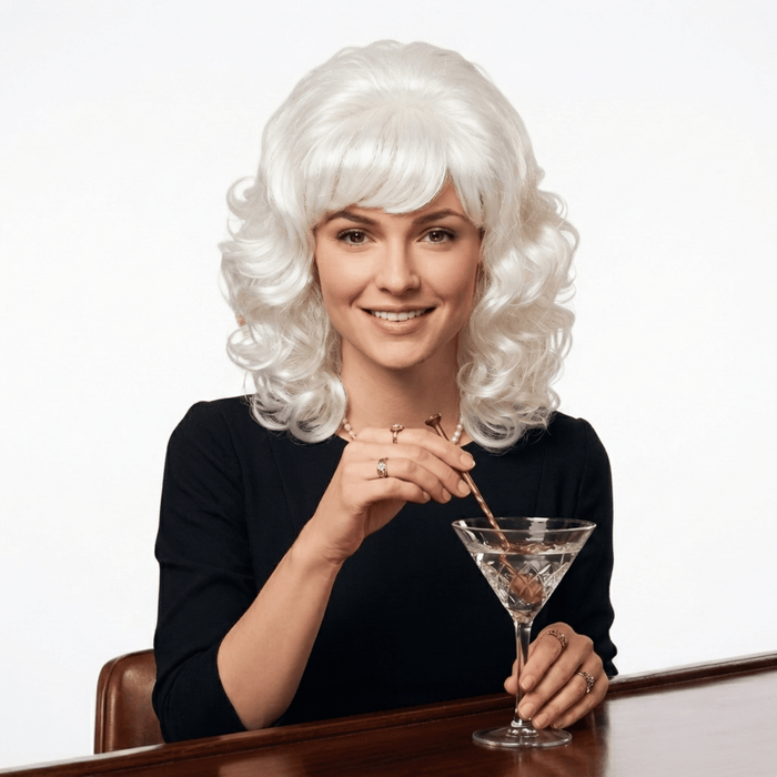 Retro Nostalgia 1930s-1960s Movie Starlet Adult Halloween Cosplay Costume Wig - TVStoreOnline