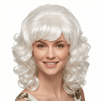 Retro Nostalgia 1930s-1960s Movie Starlet Adult Halloween Cosplay Costume Wig - TVStoreOnline