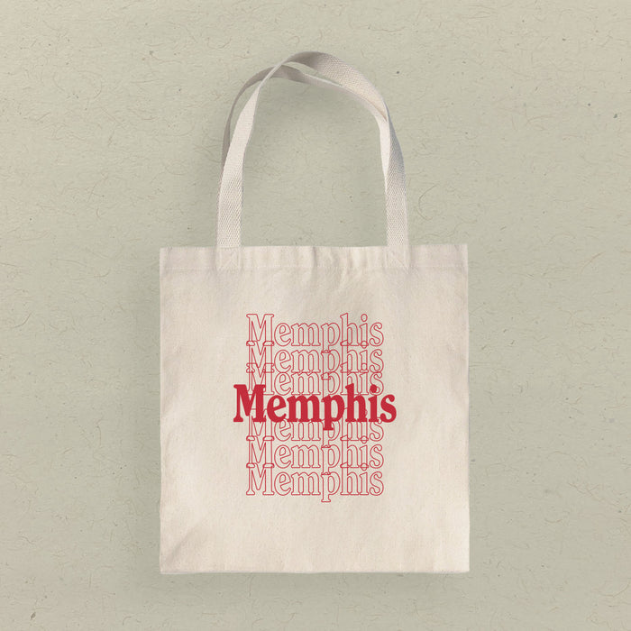 Retro Repeats - Custom Canvas Tote Bag
