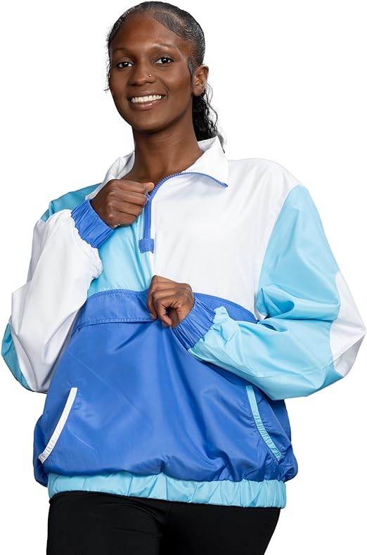 Retro Windbreaker Jacket Lightweight Design 2 - TVStoreOnline