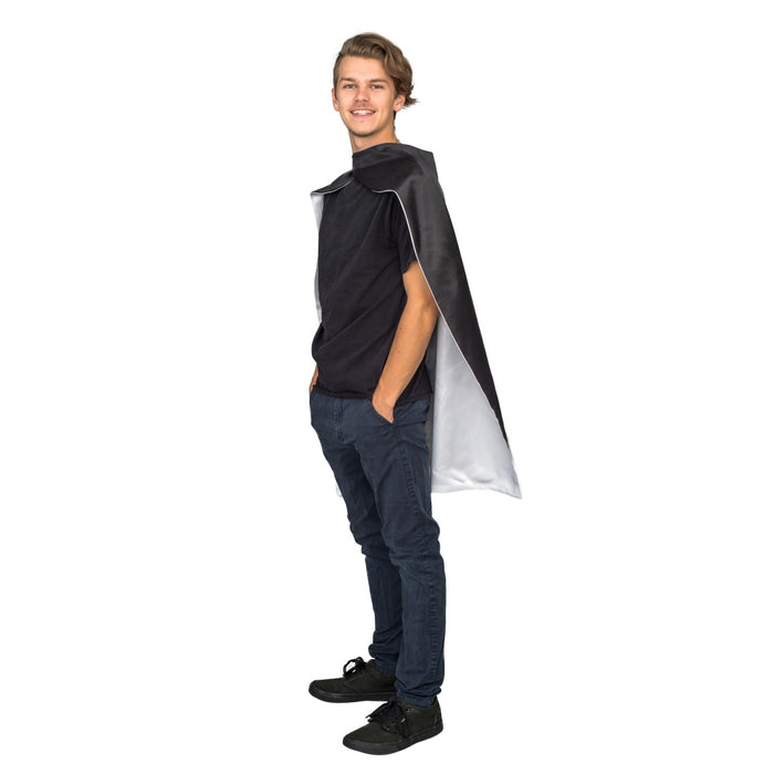 Reversible Superhero Adult / Kids Unisex Halloween Cosplay Costume Cape