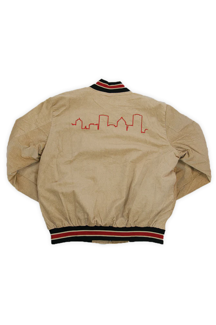 [ Rochester Red Wings ] Skyline Cord Jacket