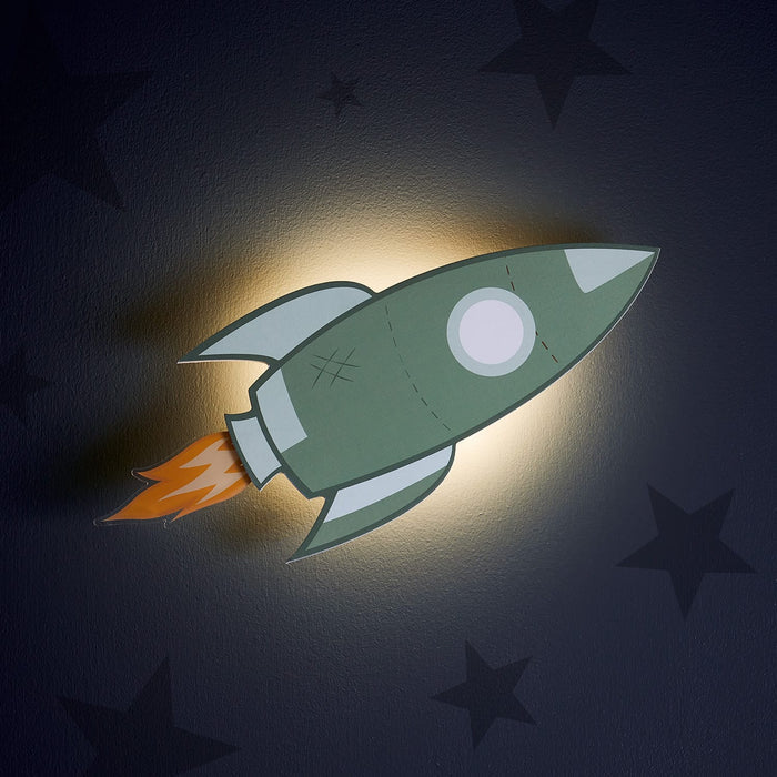 Rocket Children's Wall Light