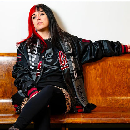 [ rose city riveters ] rose city satin jacket - Official League