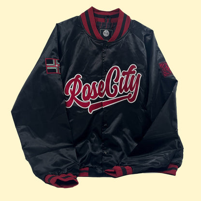 [ rose city riveters ] rose city satin jacket - Official League