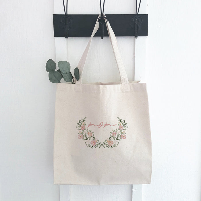 Rose Frame - Mother's Day Canvas Tote Bag