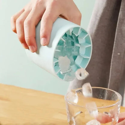 Round Silicone Ice Cube Mold – Compact, Creative & Refreshing