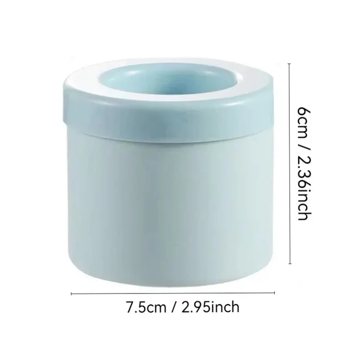 Round Silicone Ice Cube Mold – Compact, Creative & Refreshing