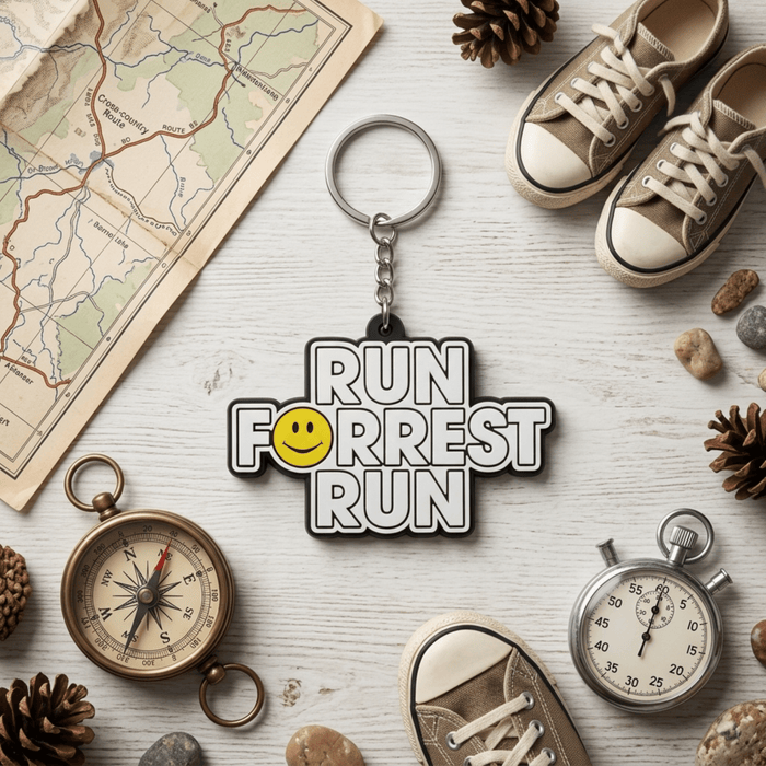 Run Forrest Run Keychain 1990s Nostalgia Gift - TVStoreOnline