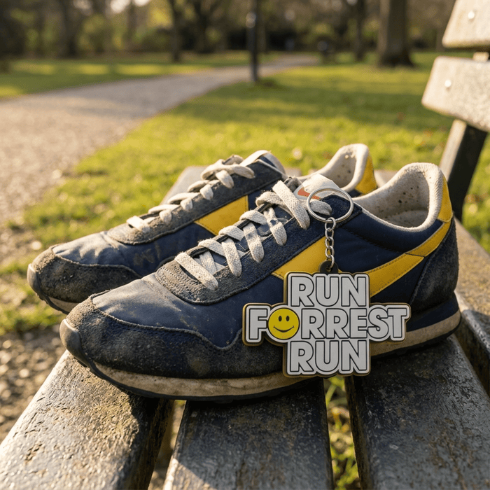 Run Forrest Run Keychain 1990s Nostalgia Gift - TVStoreOnline