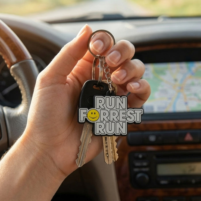 Run Forrest Run Keychain 1990s Nostalgia Gift - TVStoreOnline