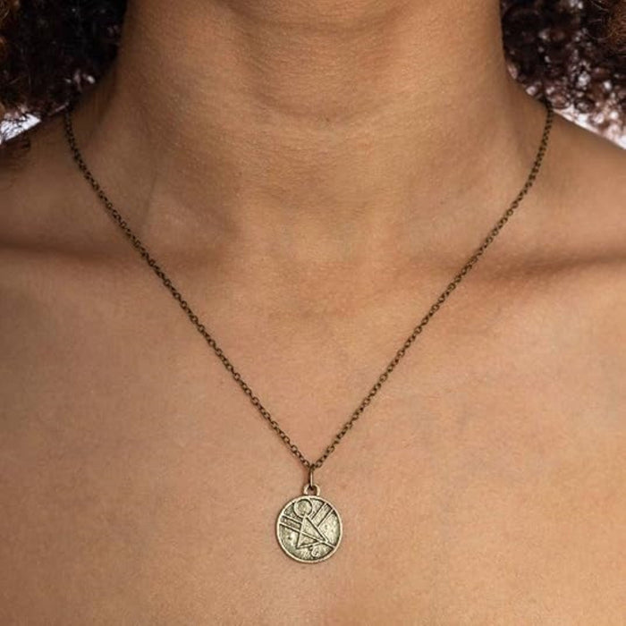 Rune Symbol Pendant Necklace Halloween Cosplay Costume Accessory - TVStoreOnline