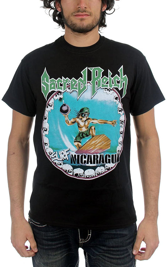 model showing front of shirt