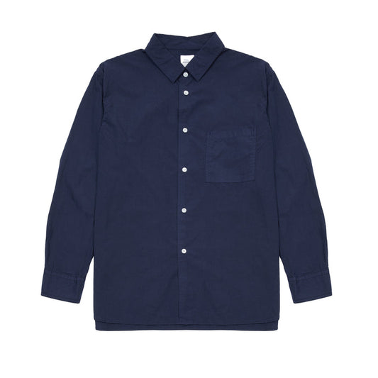 Sage De Cret Cotton Regular Shirt in Navy