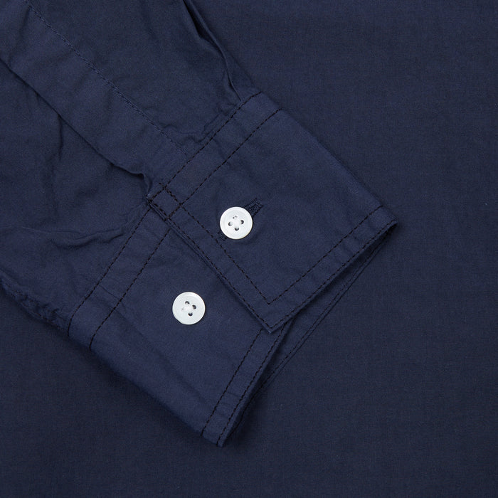 Sage De Cret Cotton Regular Shirt in Navy