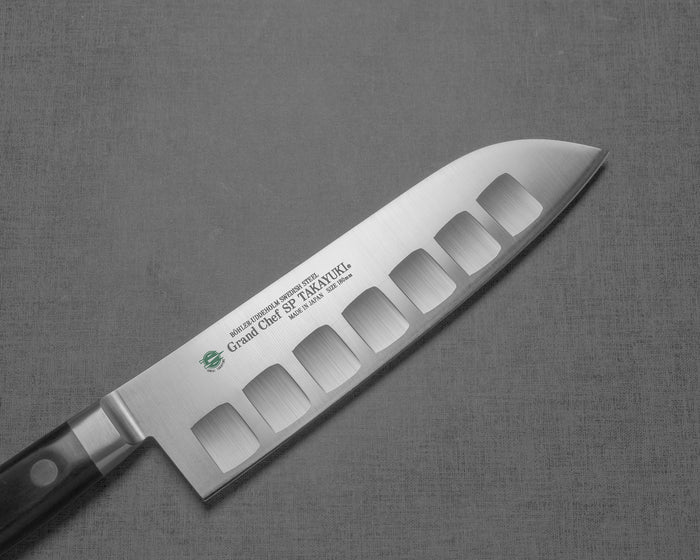 Sakai Takayuki "Grand Chef SP" N690 Swedish Steel 180mm Santoku