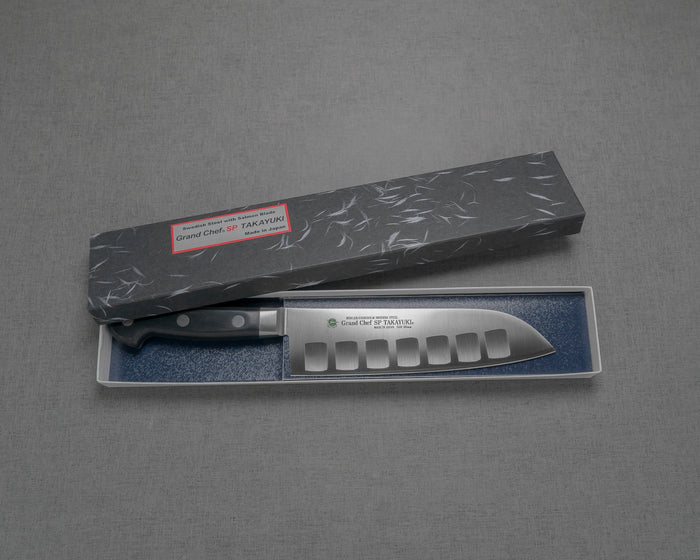 Sakai Takayuki "Grand Chef SP" N690 Swedish Steel 180mm Santoku