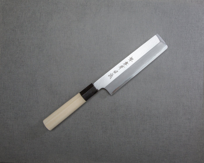 Sakai Takayuki "Tokujo Supreme" Shirogami #2 165mm Usuba with Buffalo Horn Handle