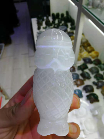 Selenite owl/snake
