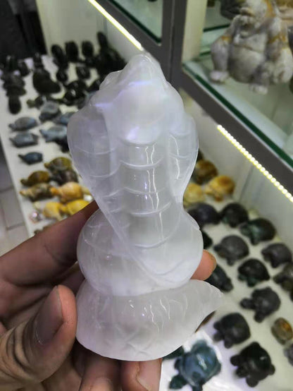 Selenite owl/snake