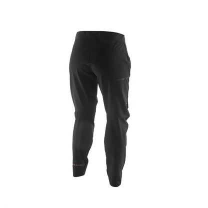 Black pants on a white background