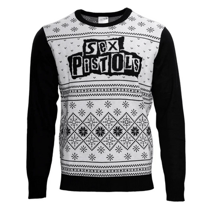 Sex Pistols Logo Ransom Adult Unisex Ugly Christmas Sweater - TVStoreOnline